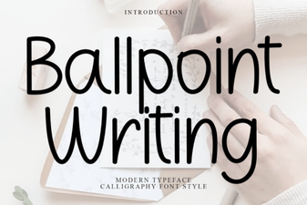 The Ballpoint Pen's Digital Font Revival